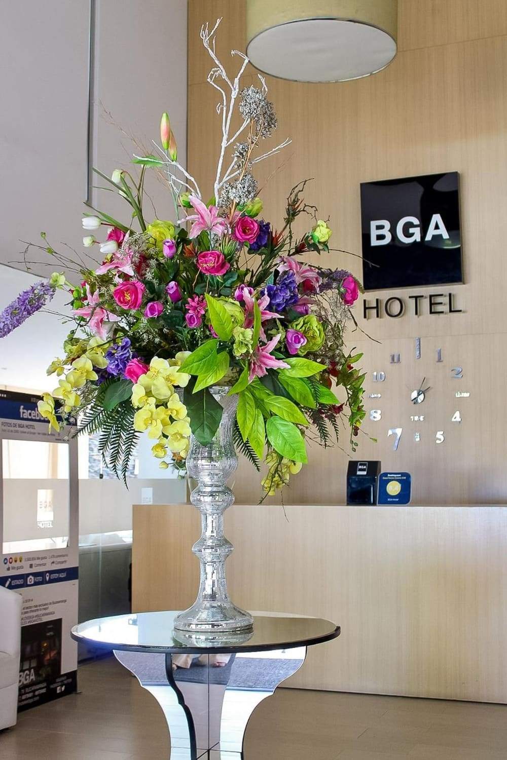 Rincón cálido del Hotel BGA