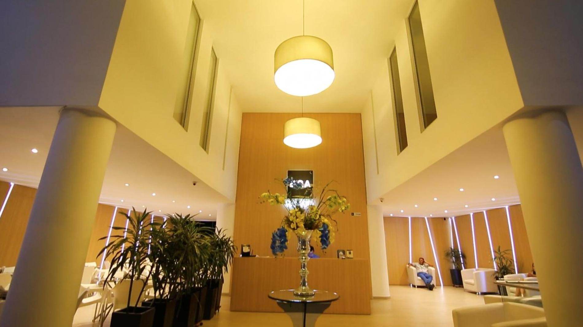Interior del Hotel BGA en Bucaramanga