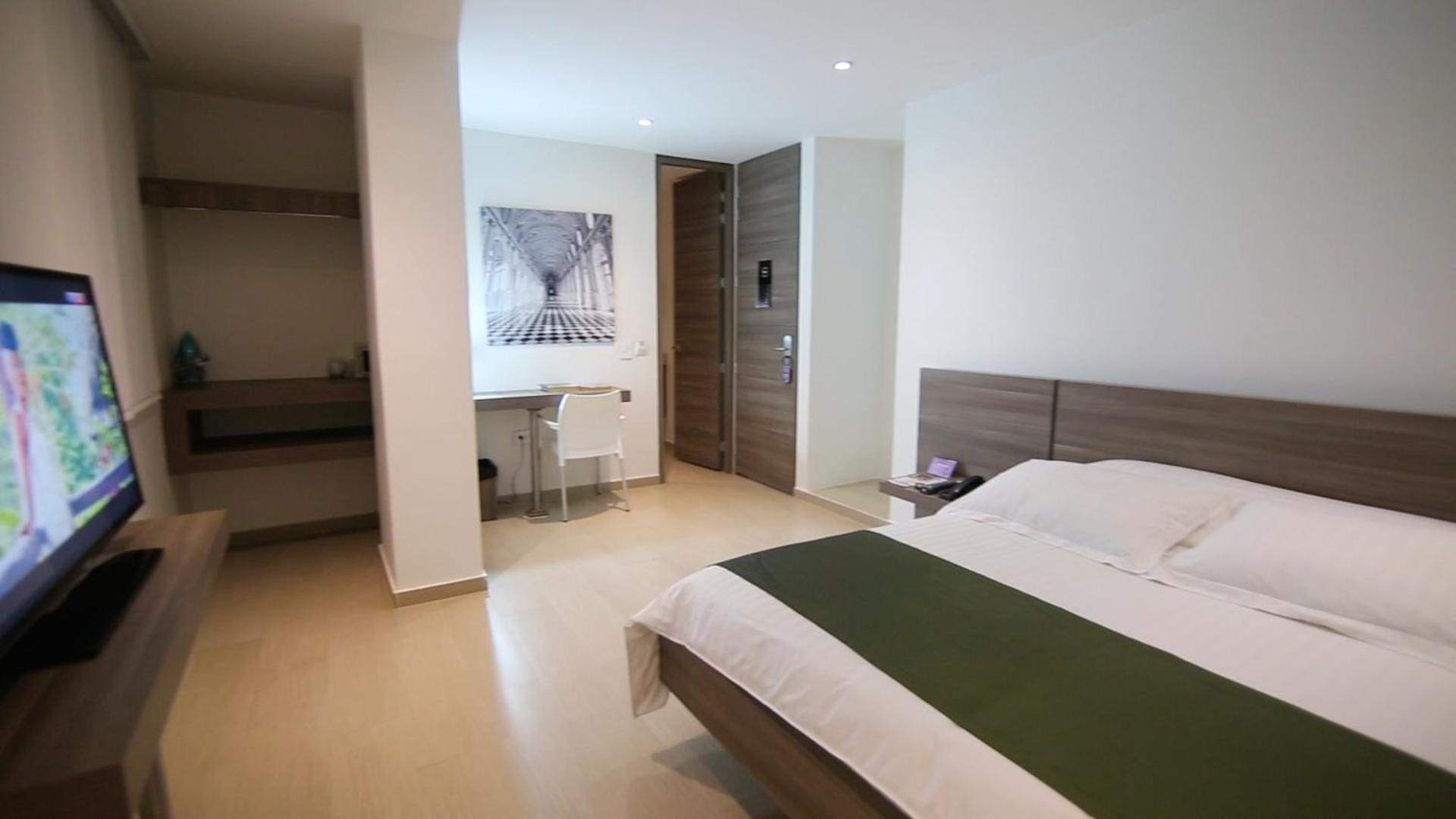 Habitación individual del Hotel BGA